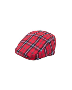 Red Plaid Ivy Hat