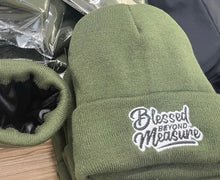 Cargar imagen en el visor de la galería, Blessed Beyond Measure Beanie (Olive)
