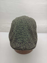 Load image into Gallery viewer, Washed Army Green Leopard Print Hat
