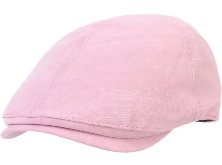 Pink Six Panel Ivy Hat