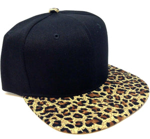 Cheetah Print Snapback Hat