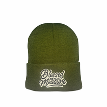 Cargar imagen en el visor de la galería, Blessed Beyond Measure Beanie (Olive)
