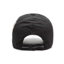 Load image into Gallery viewer, Black Floral Hat
