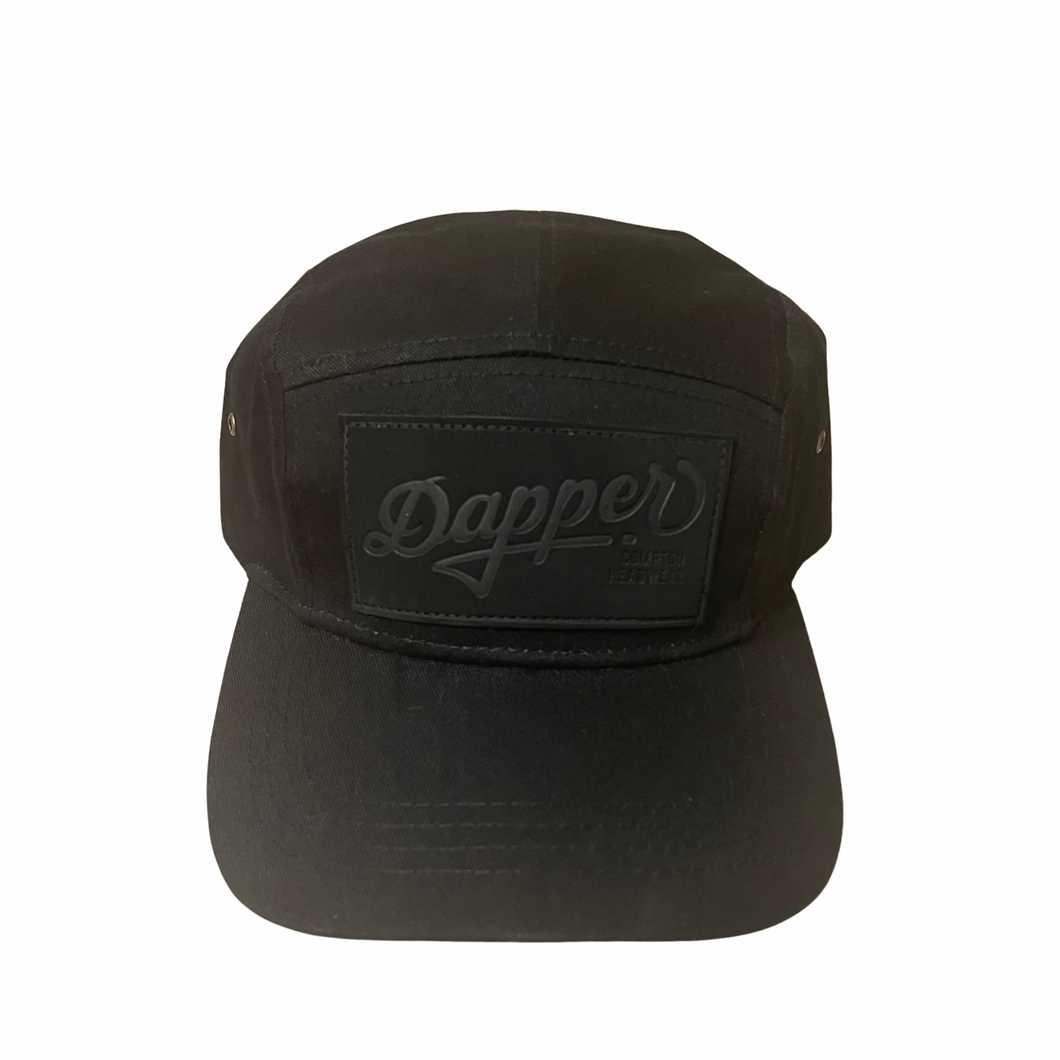 The Black on Black Dapper Cap