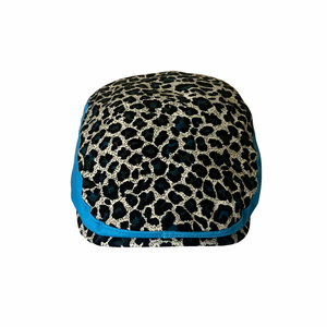 Blue Cheetah Print Ivy Hat
