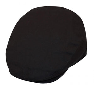 Black Flat Ivy Hat