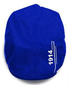 Blue and White 1914 Hat