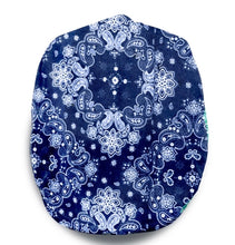 Load image into Gallery viewer, Blue Paisley Ivy Hat
