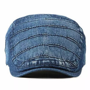 Chapeau de lierre en denim (bleu jean)