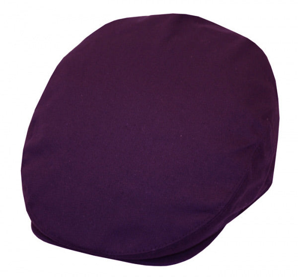 Plum Purple Flat Ivy Hat