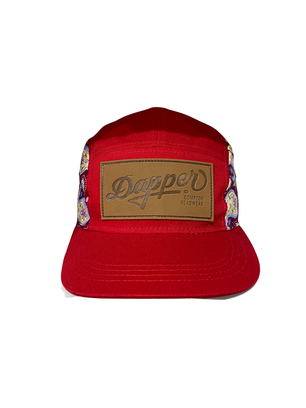 The Red Dapper Paisley Cap