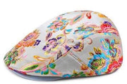 White Floral Ivy Hat