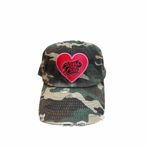 Camo Heart Classic and Cute Hat