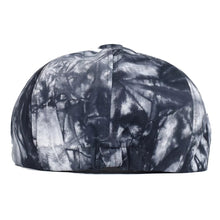 Load image into Gallery viewer, Black Acid Washed Color Newsboy Hat
