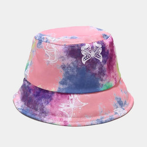 Tie-Dye Butterfly Bucket Hat