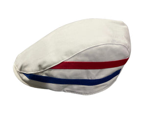 Chapeau de lierre blanc/rouge/bleu