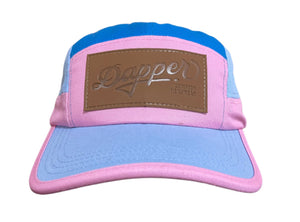 Blue and Pink Dapper Cap