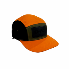 Load image into Gallery viewer, Orange/Black/Military Green Dapper Cap
