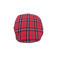 Load image into Gallery viewer, Red Plaid Ivy Hat
