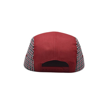 Load image into Gallery viewer, Red and Black Dapper Snapback
