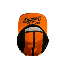 Load image into Gallery viewer, Orange/Black/Military Green Dapper Cap
