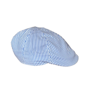 Light Blue Striped Duckbill Hat