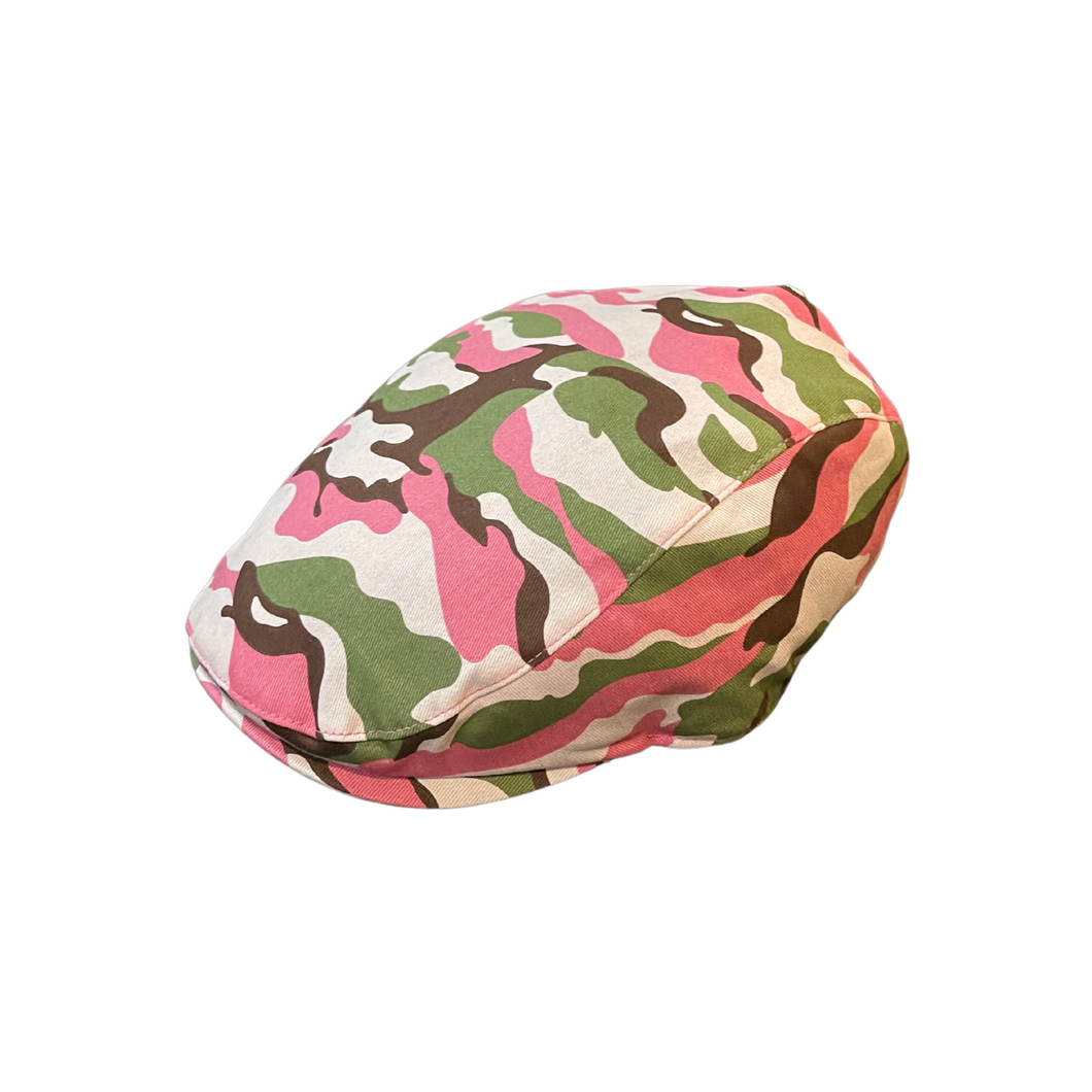 Pink/Green/Brown/White Camo Ivy Hat