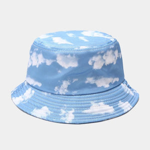 Cloud Print Bucket Hat