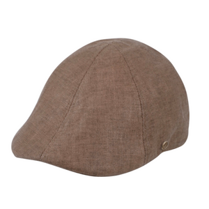 Sombrero de pico de pato marrón (tamaño: pequeño/mediano)